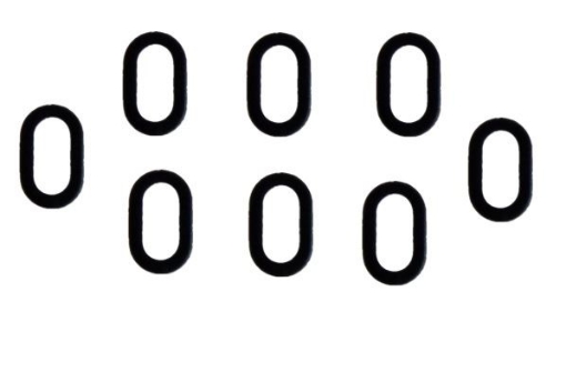 Bild von Extra Carp Oval Rig Rings 4.5mm (20ks)