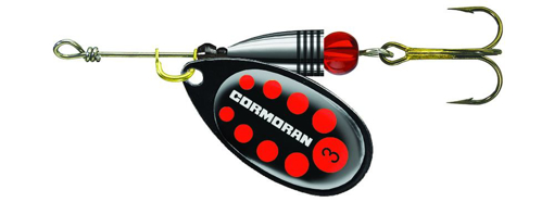 Obrázek Cormoran Bullet černá/červená,vel.4 12.5g
