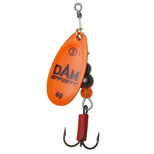 Obrázek DAM EFFZETT Fluo Spinner Orange, #3 6g