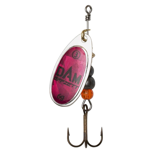 Obrázek DAM EFFZETT Fluo Spinner Magenta Prisma, #4 10g