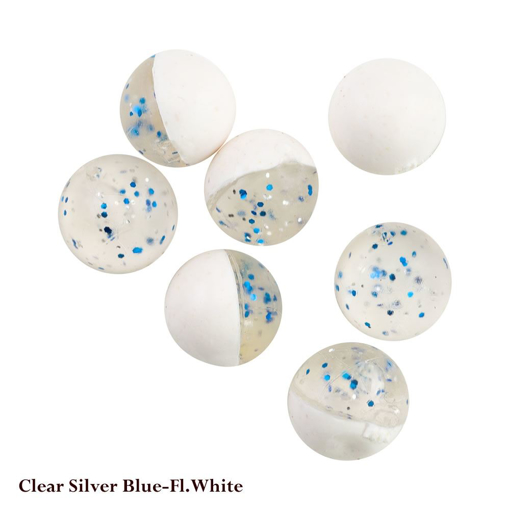 Bild von Berkley PowerBait Eggs, Clear Silver Blue-Fl.White