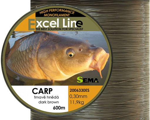 Image sur Sema Excel Line Carp 600m, 0.20mm 5.85kg