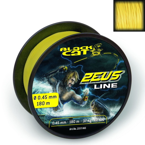 Obrázek Šňůra Black Cat Zeus Line, 400m 0.45mm 37kg