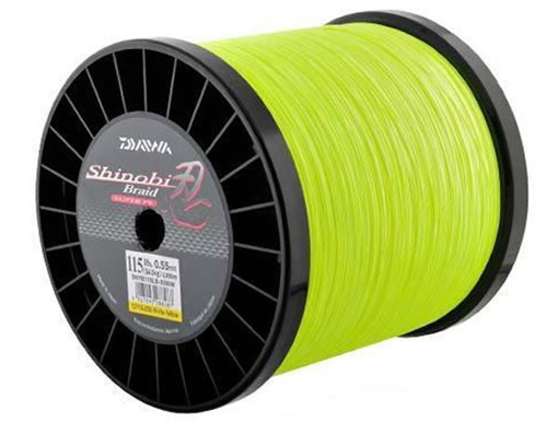 Obrázek Daiwa Shinobi Braid sv.žlutá, 0,20mm 14,8kg 1m