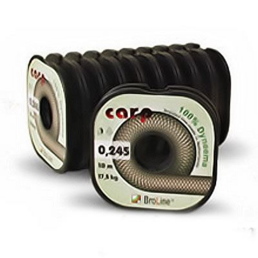 Obrázek BroLine Dynema Carp hnědá 10m, 0.245mm 17.9kg