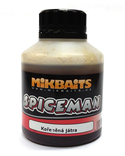 Bild von Mikbaits Spiceman Booster 250ml, Kořeněná játra