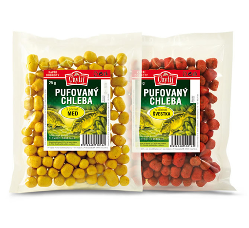 Obrázek Pufovaný chleba Chytil 25g, Med