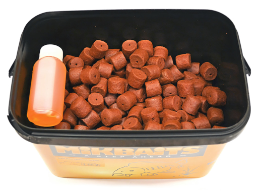 Obrázek Mikbaits Red Fish Halibut Pelety 21mm, 2.5kg+100ml