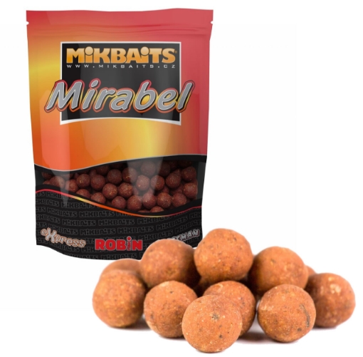 Obrázek Mirabel boilie 12mm 250g WS1 Citrus