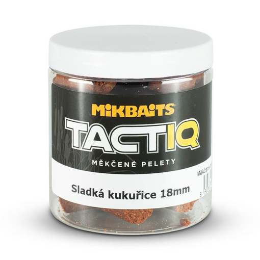 Obrázek TactiQ měkčené pelety 18mm, Sladká kukuřice 