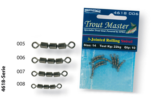 Obrázek Trojitý obratlík Spro, vel.22 4kg