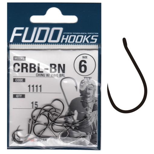 Obrázek Fudo Chinu Barbless, vel.1,5 (11ks)