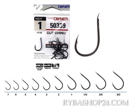 Obrázek Owner 50339 Cut Chinu, vel.1/0