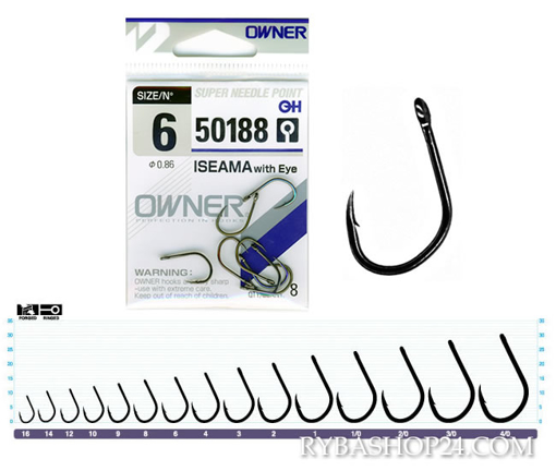 Obrázek Owner 50188 Iseama, vel.6