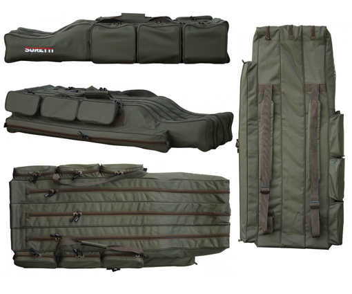 Obrázek Obal na pruty Suretti 3-komorový, 135 cm