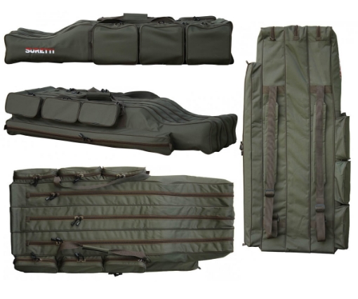 Obrázek Obal na pruty Suretti 3-komorový, 165 cm