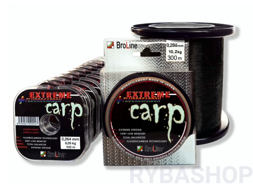 Obrázek BroLine Extreme Carp Fluorocarbon 600m, 0.264mm