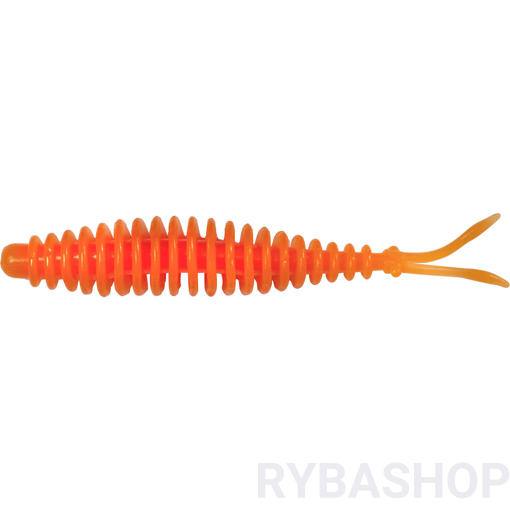 Bild von T-Worm V-Tail Sýr 6.5cm, neonová oranžová