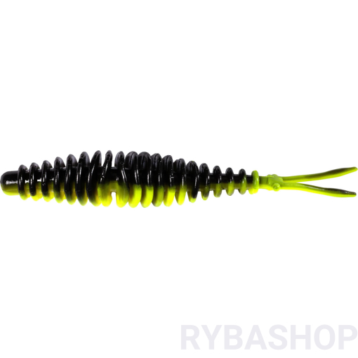 Bild von T-Worm V-Tail Sýr 6.5cm, neonová žlutá/černá