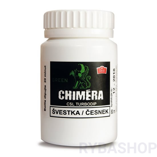 Obrazek CSL Turbodip 80ml - Chiméra Green - Švestka/Česnek