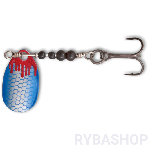 Image sur Třpytka Magic Trout Bloody UL Spinner, silver/blue