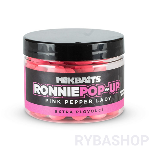 Obrázek Mikbaits Ronnie Pop-Up 150ml Pink Pepper Lady 14mm