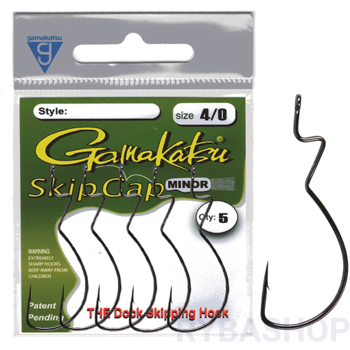 Gamakatsu Skip Gap Minor Hook #1/0 5ks