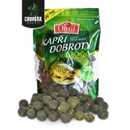 Obrázek Chiméra Green Boilie 1kg 16mm