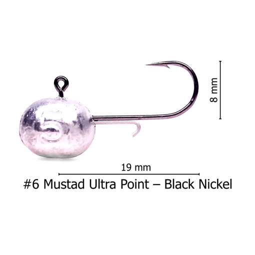 Obrázek Jig hlavička SAF Mata-Mata #6 6.0g 5ks