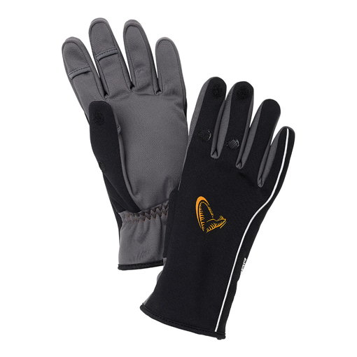 Savage Gear Softshell Winter Glove Black #M
