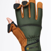 Prologic Neoprene Grip Gloves Green/Black detail 2
