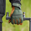 Prologic Neoprene Grip Gloves Green/Black detail 4