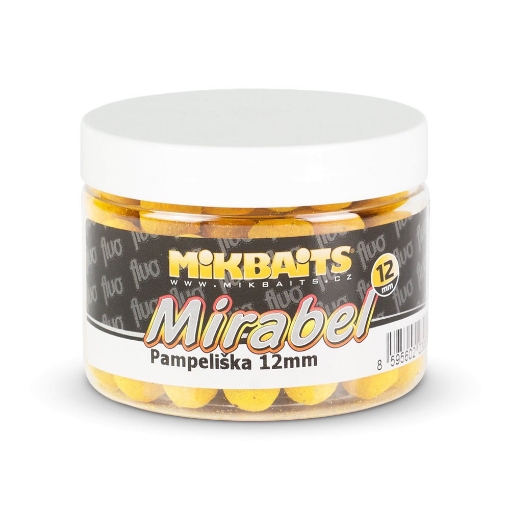 Obrázek Mirabel Fluo boilie 150ml - Pampeliška 12mm