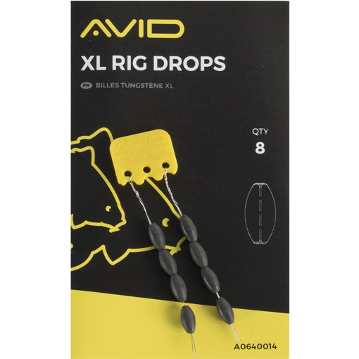 Obrázek z Avid Carp Outline Tungsten XL Rig Drops
