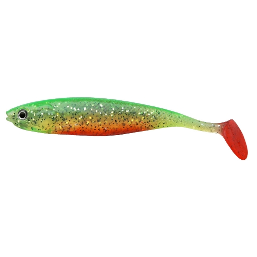 Obrázek Cormoran Action Fin Shad 10cm Green Tiger (2ks)