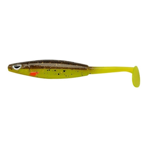 Obrázek Berkley Sick Vibe 9cm Brown Chartreuse