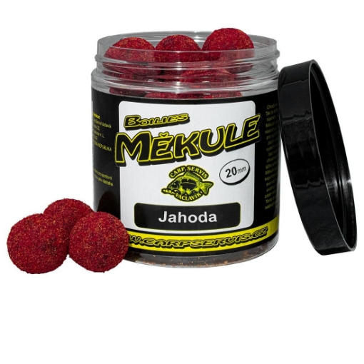 Obrázek Boilies Měkule 140g 20mm Jahoda