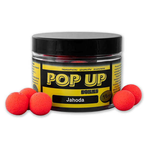 Picture of CSV Pop Up Boilies 50g 16mm Strawberry