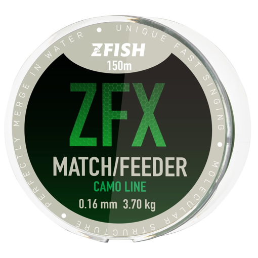 Picture of Zfish ZFX Match/Feeder CamoLine 150m 0.16mm 3.7kg