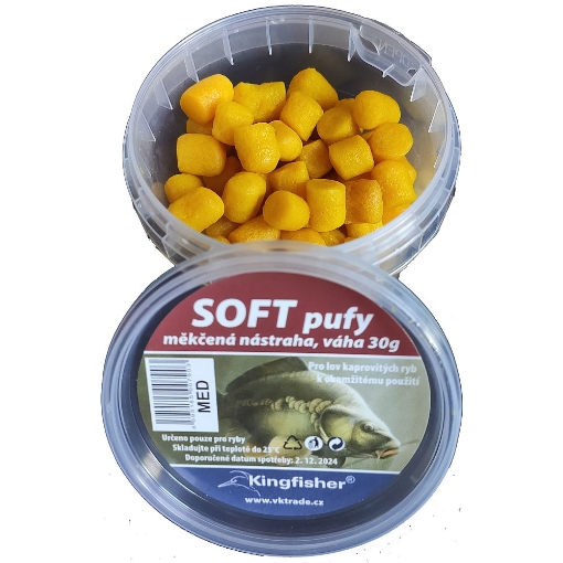 Obrázek Kingfisher Soft Pufy 30g Med