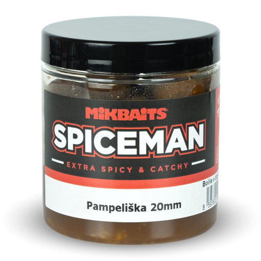 Obrazek Spiceman boilie v dipu 250ml - Pampeliška 20mm