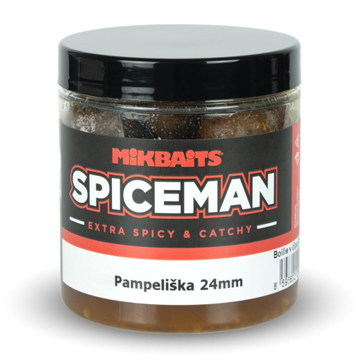 Picture of Spiceman boilie v dipu 250ml - Pampeliška 24mm