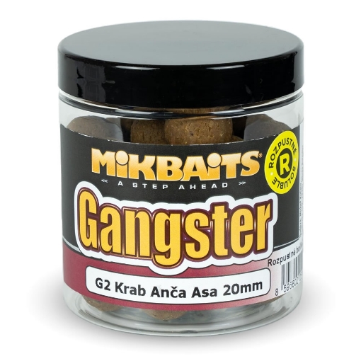 Obrázek Gangster Boilie rozpustné 250ml G2 20mm