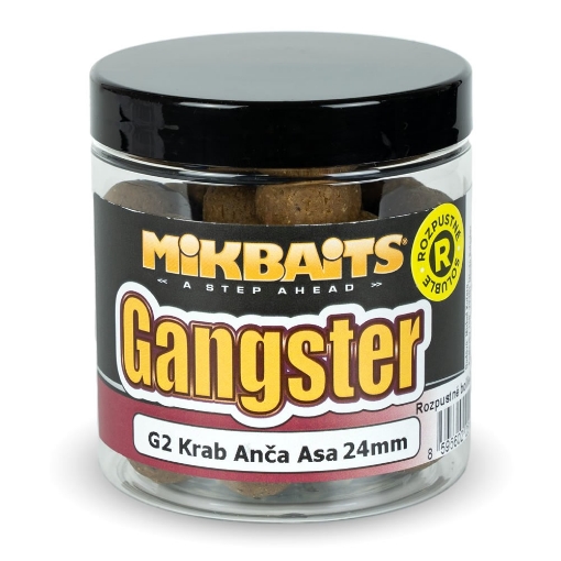 Obrázek Gangster Boilie rozpustné 250ml G2 24mm