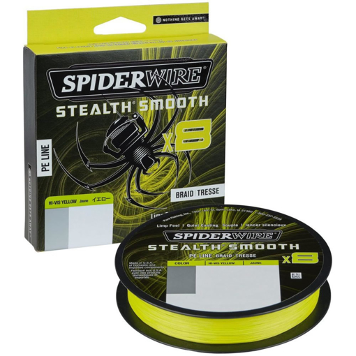 SpiderWire Stealth Smooth 8 Hi-Vis Yellow 150m