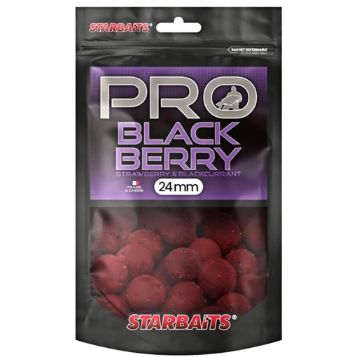 Starbaits Probiotic Boilie Blackberry 200g 24mm