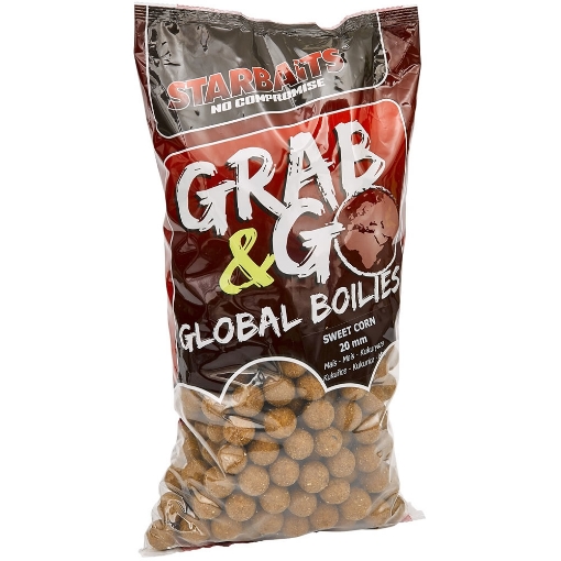 Starbaits Global Boilie Sweet Corn 2.5kg 20mm