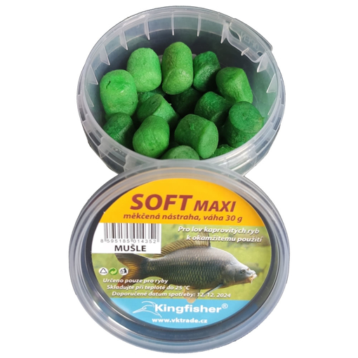 Obrázek Kingfisher Soft Maxi Pufy 30g Mušle