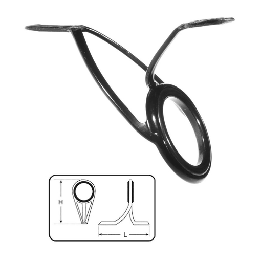 Obrázek Vázací očko KW SiC Zirconia Double Leg LS #20