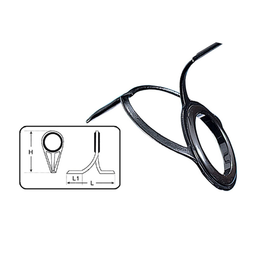 Obrázek Vázací očko SiC Zirconia Double Leg LS #30